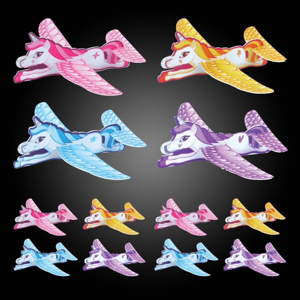  Unicorn Gliders (12 pack)