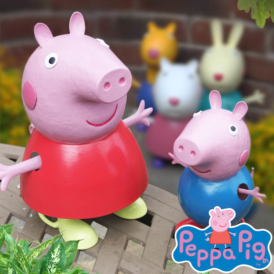  Peppa Pig & Friends Garden Ornaments