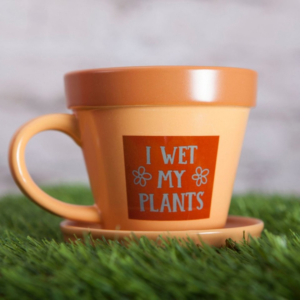  Plant Pot Mug - I Wet My Plants