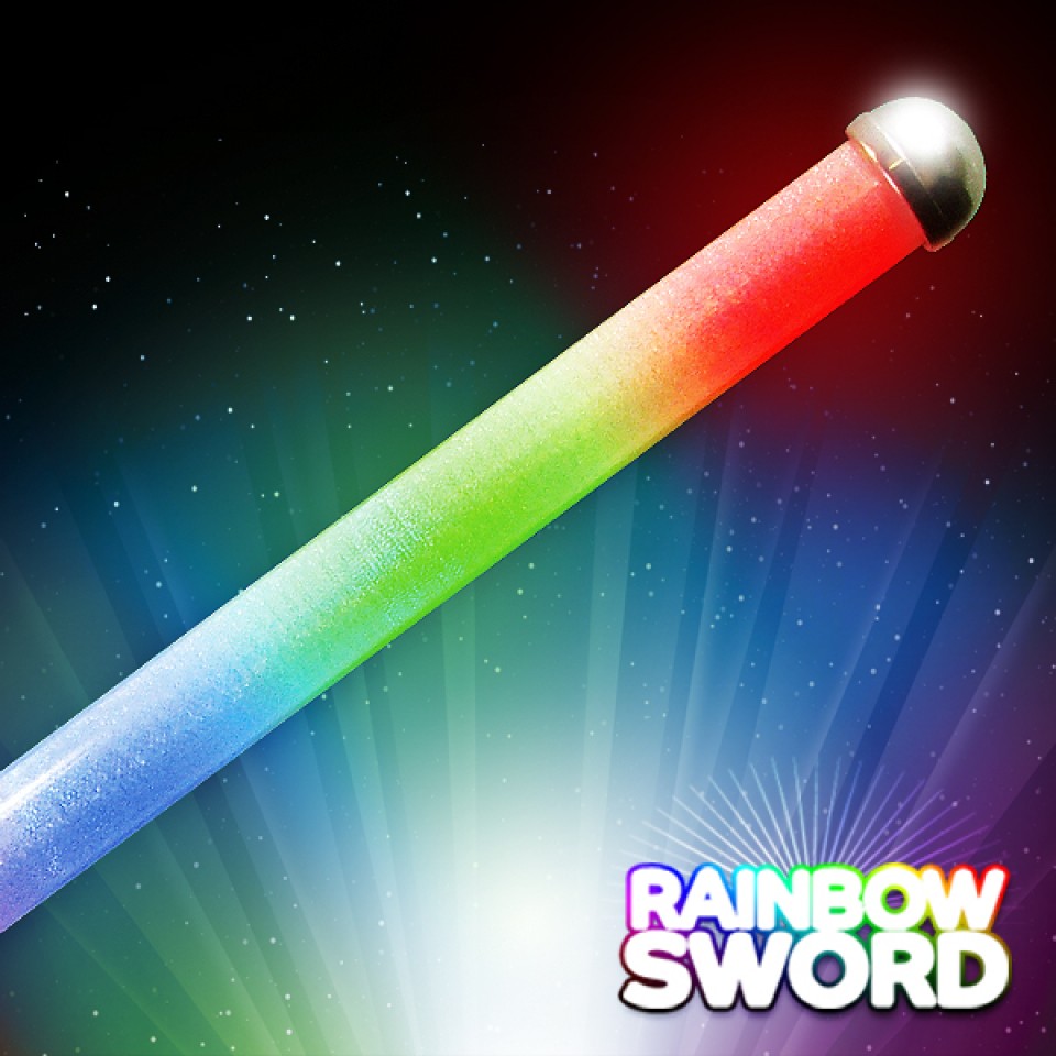 Flashing Rainbow Sword Wholesale
