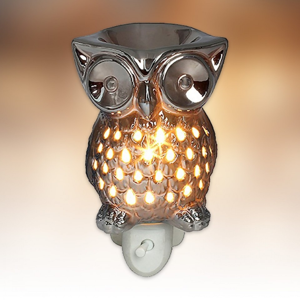 Silver Owl Plug-In Fragrance Warmer