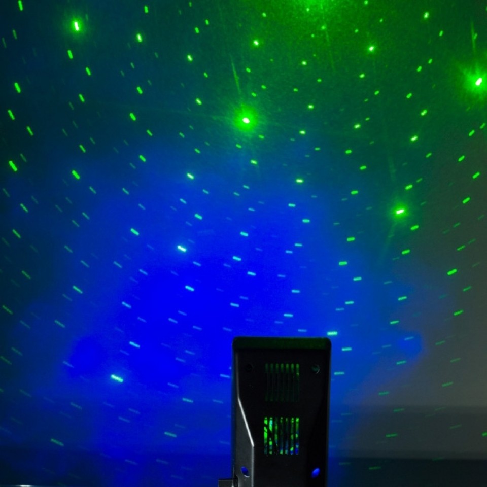 Star and cloud effect Space Galaxy Laser Projector