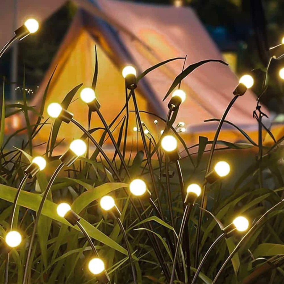 Shows a few grouped together Firefly Solar Garden Light by Solar Centre