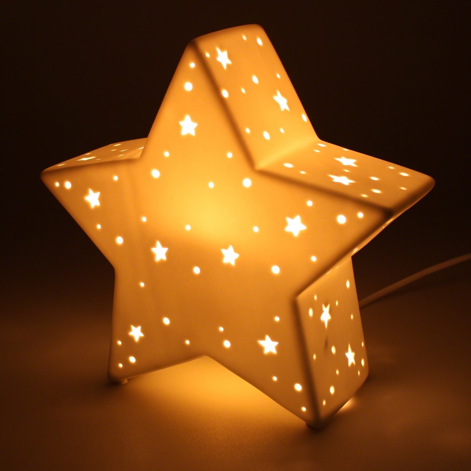 Ceramic Star Lamp