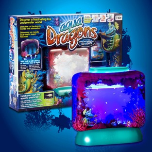 Aqua Dragons with LED Lights