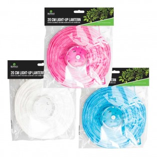 Battery Operated LED Paper Lanterns (3 pack)