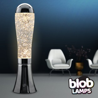 BIG BLOB Blob Lamps Silver Glitter Lamp 
