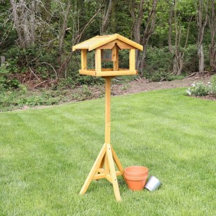 Bird Table with Built in Feeder