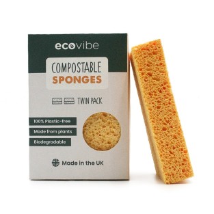 Compostable Sponges Twin Pack