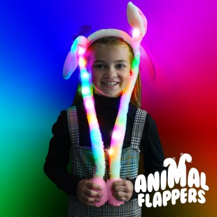 Light Up Animal Flappers - Ears