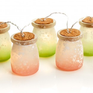 Frosted Jar Fairy Lights