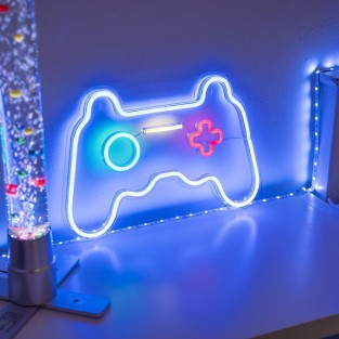 Games Controller Neon Style LED Light