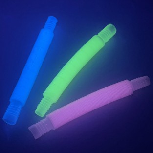 Glow Fidget Twisted Tubes