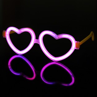 Glow Heart Eyeglasses