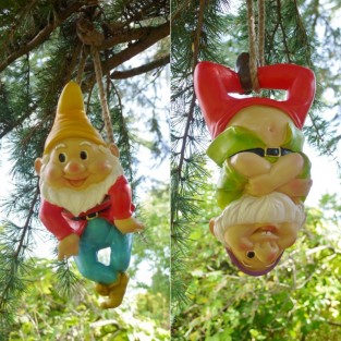 Tree Hanging Large Gnomes