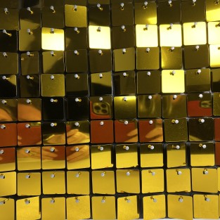 Sequin Wall Gold 30cm x 30cm