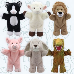 100% Recycled Eco-Friendly Hand Puppets