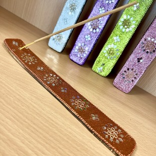 Mirror and Glitter Incense Stick Holder by Namaste