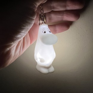 Light Up Moomin Keyring - Touch Control