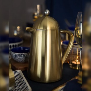 Brushed Gold 8 Cup La Cafetiere