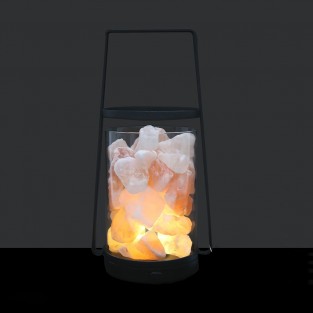 LED Salt Lamp Lantern (Battery Operated)