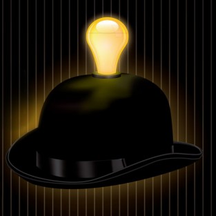 Light Headed Bowler Hat 