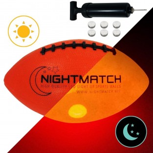 Night Match Light Up LED American Football - Size 6