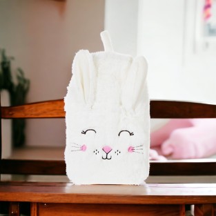 Cute Fluffy Bunny Hot Water Bottle