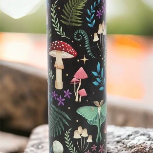 Dark Forest Wild Berry Glass Tube Fragrance Candle