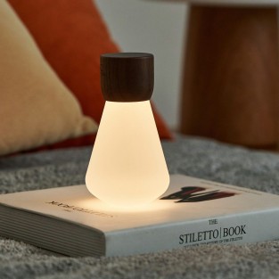 Pentagon Portable Desk Colourful Bulb Lamp - Rechargeable
