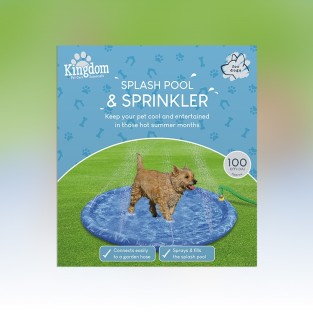 Pet Splash Pool & Sprinkler