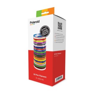 Mixed Colour PLA Filaments by Polaroid - 20 Pack + 2 Free