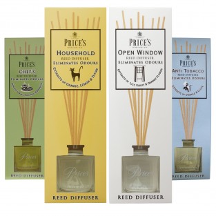 Price's Fresh Air Odour Neutralising Reed Diffusers 