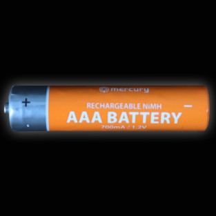 Individual Rechargeable 700mA NiMH AAA Battery