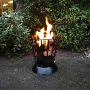 Reversible Fire Basket and Bowl