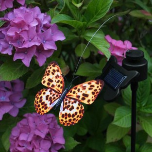 Solar Flutterby Butterfly Decoration