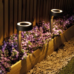Solar Up and Down Stake Lights - 2 Pack