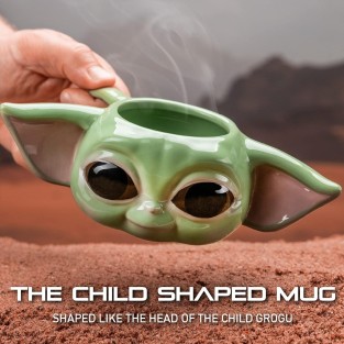 Baby Yoda Mandalorian The Child Shaped Mug