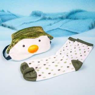 The Snowman - Eye Mask & Socks Gift Set