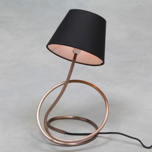 Vintage Copper Twist Table Lamp (CL96)