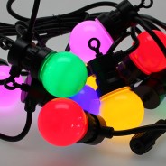 5M Connectable Festoon Lights - Multicolour G50 2 
