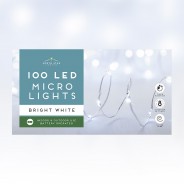 100 LED Lights Indoor/Outdoor Multi Function + Timer 4 