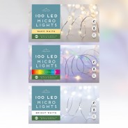 100 LED Lights Indoor/Outdoor Multi Function + Timer 1 