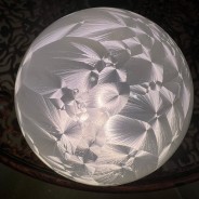 10cm Warm White Glass Ball Light 3 