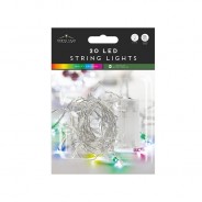 20 Static LED Battery Operated String Lights  4 