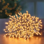 200 Led Vintage Gold Clear Cable Supabrights 1 