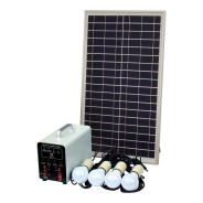 Solar Off-Grid Lighting 25W Kit 2 