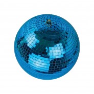 30cm Coloured Mirror Ball 4 Blue