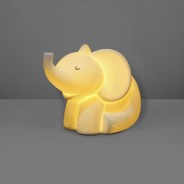 3D Porcelain Lamp - Baby Elephant 3 