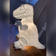 3D Ceramic Lamp Dinosaur 3 